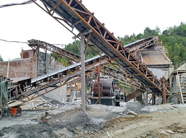 福建三明时产150-200吨石英石制砂生产线成套设备