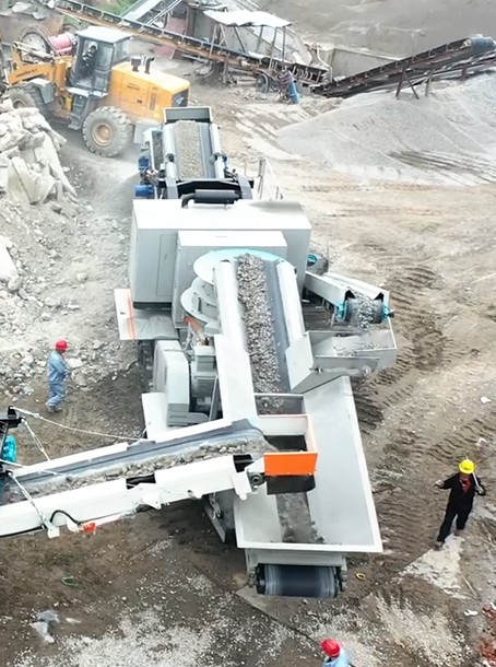 移动圆锥式破碎站