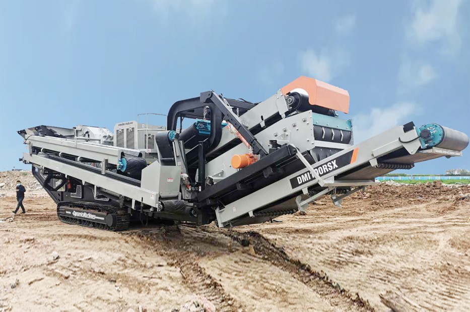 湖北襄阳时产80-100吨建筑垃圾再利用生产线