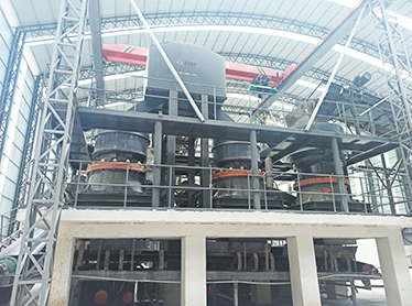 安徽绩溪时产500吨碎石制砂生产线