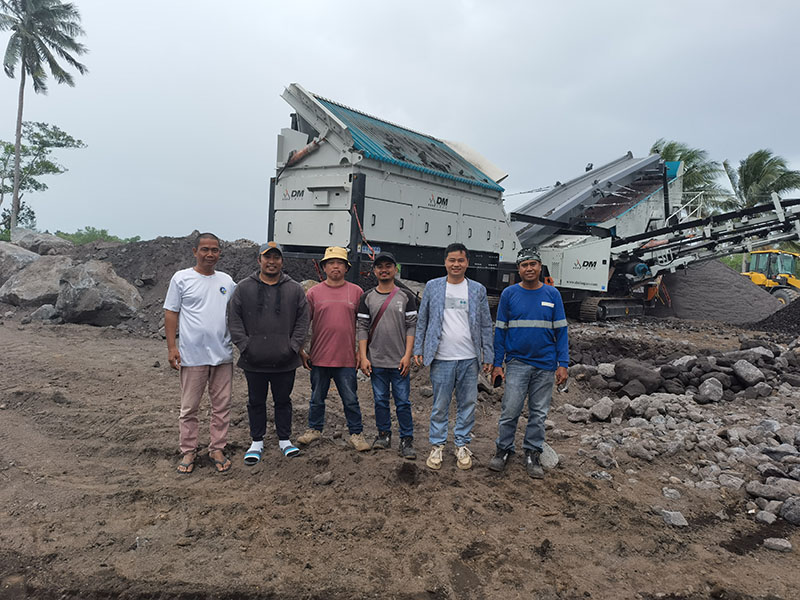 【重点项目】菲律宾双动力移动破碎站正式投产